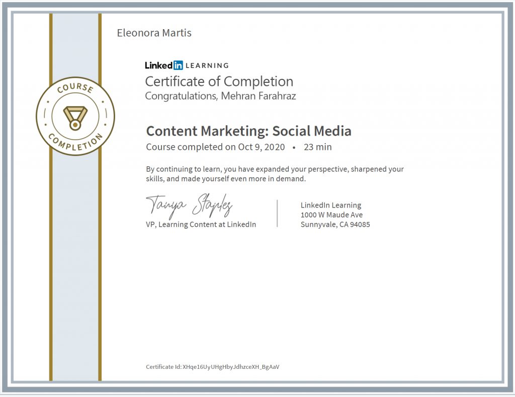 Content Marketing: Social Media