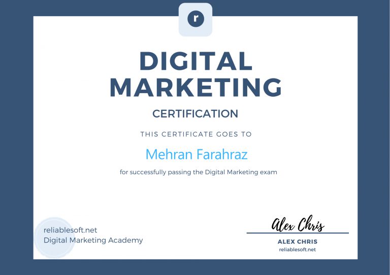 Reliablesoft is a full-service digital marketing agency providing SEO and digital marketing services since 2002. The digital marketing course bundle has nine courses covering all major aspects of digital marketing. In particular, it includes the following courses: Digital marketing basics